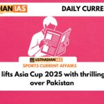 India lifts Asia Cup 2025 with thrilling win over Pakistan