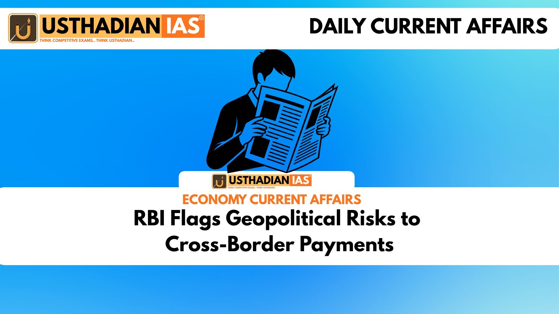 RBI Flags Geopolitical Risks to Cross-Border Payments