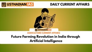 Future Farming Revolution in India through Artificial Intelligence