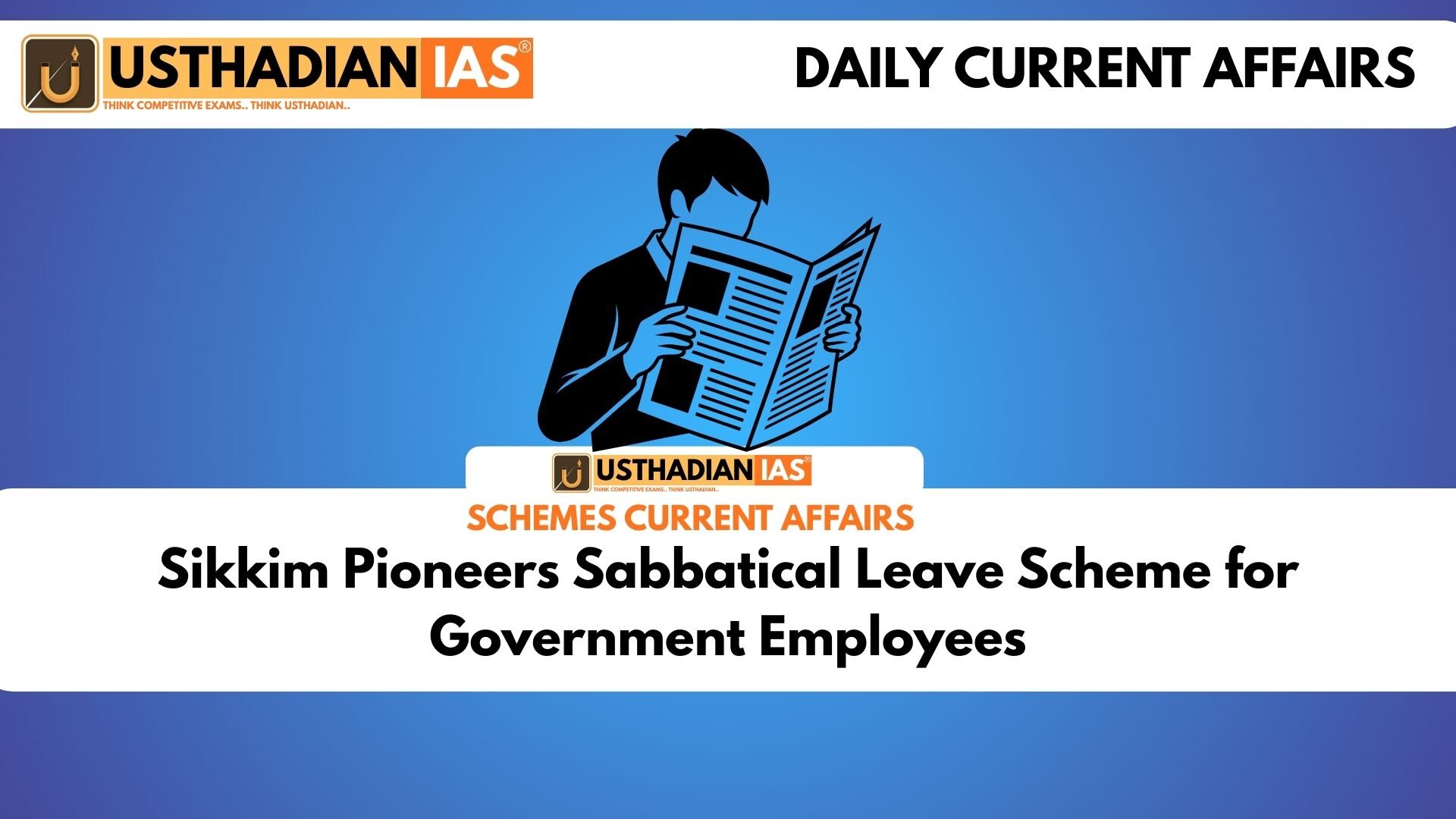 Sikkim Pioneers Sabbatical Leave Scheme for Government Employees