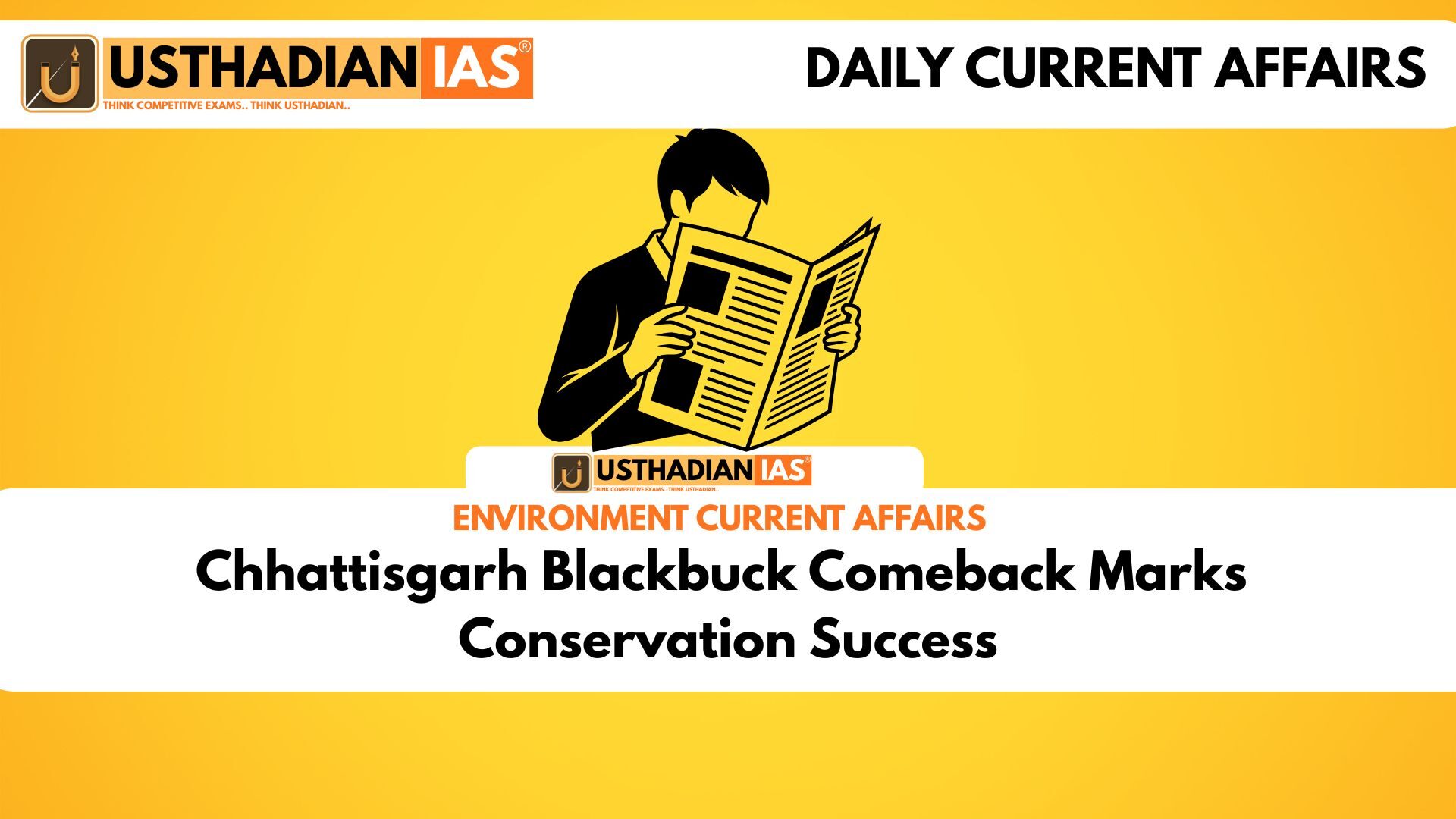 Chhattisgarh Blackbuck Comeback Marks Conservation Success
