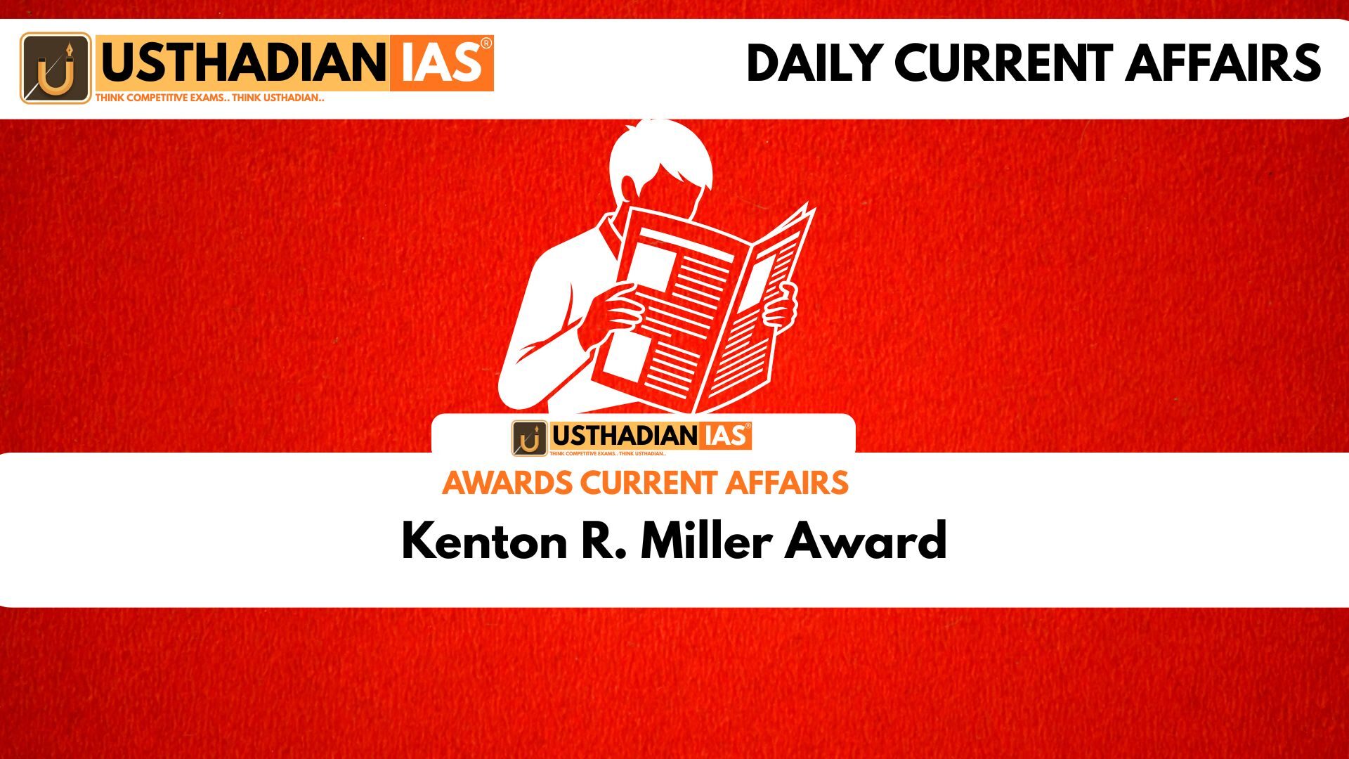 Kenton R. Miller Award