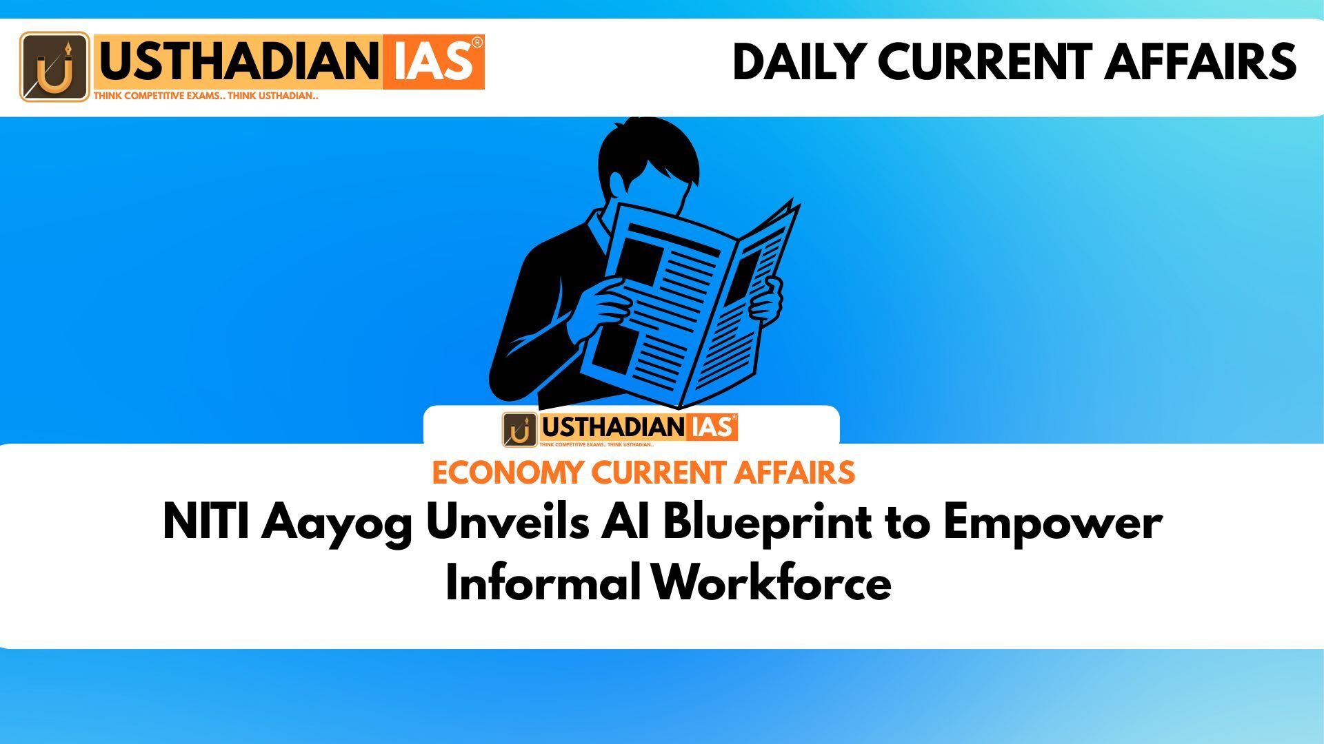 NITI Aayog Unveils AI Blueprint to Empower Informal Workforce
