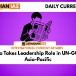 India Takes Leadership Role in UN-GGIM Asia-Pacific