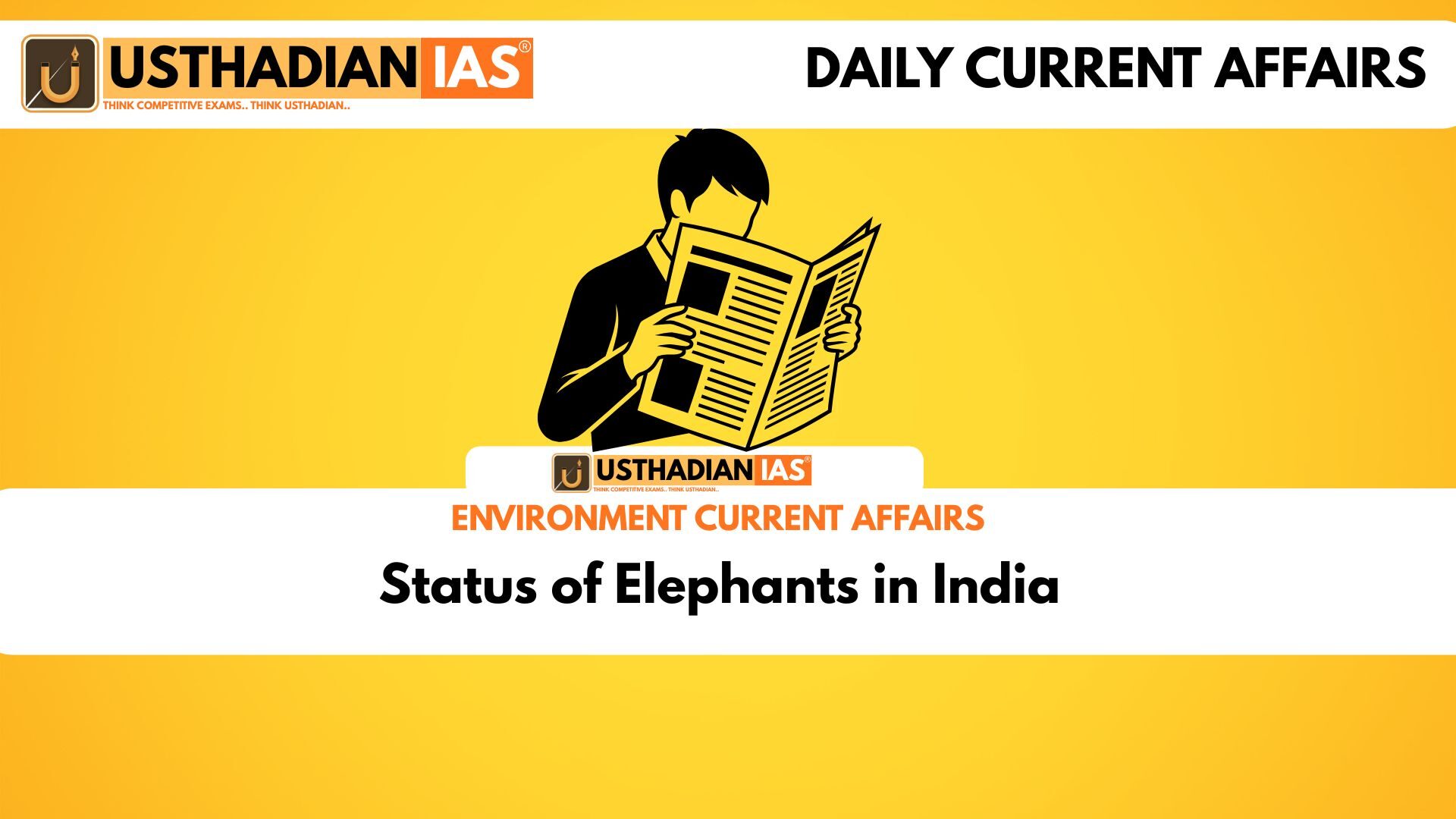 Status of Elephants in India