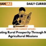 Boosting Rural Prosperity Through New Agricultural Missions
