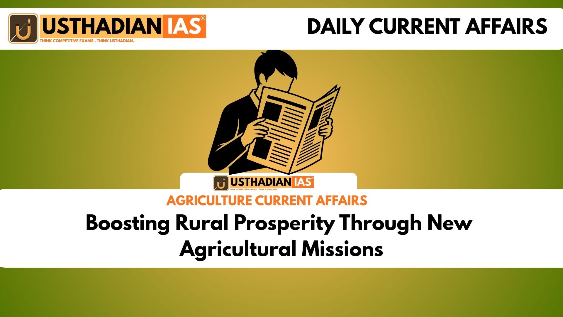 Boosting Rural Prosperity Through New Agricultural Missions