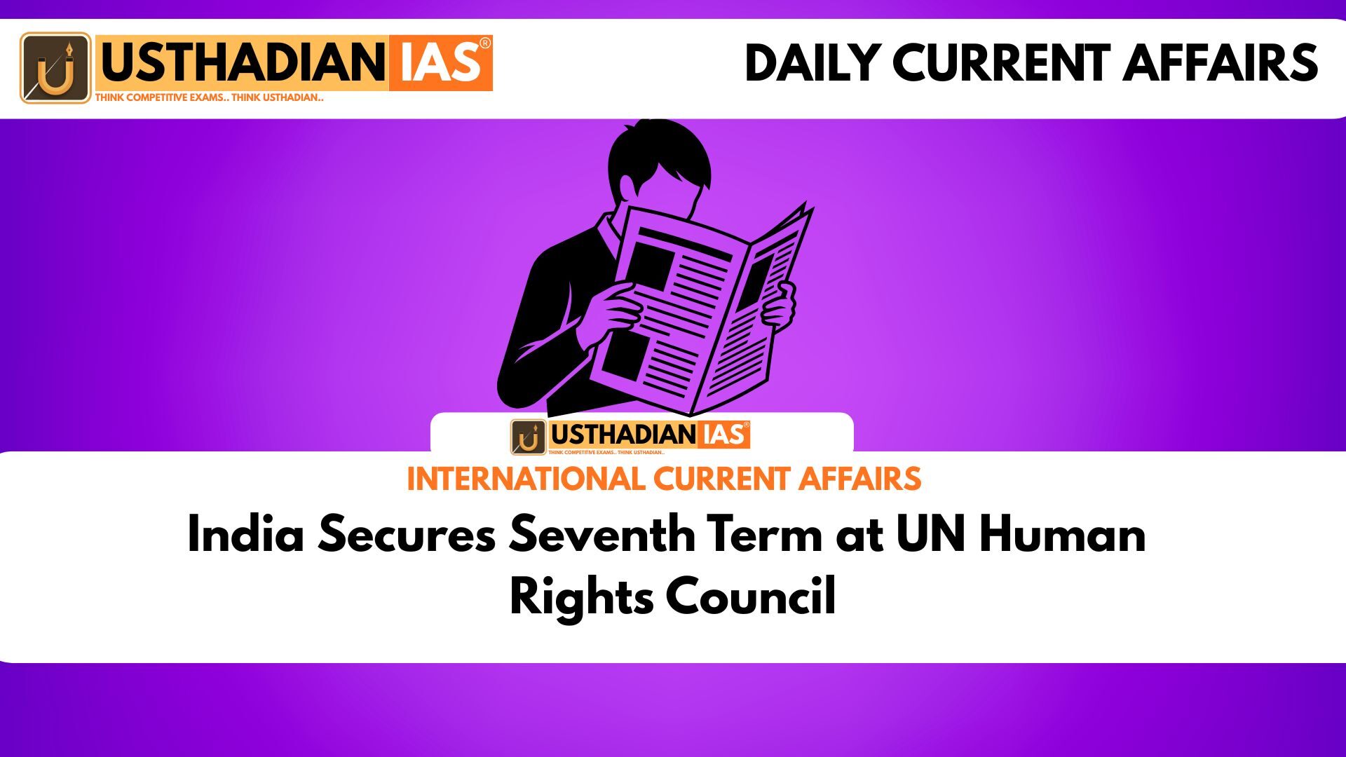 India Secures Seventh Term at UN Human Rights Council