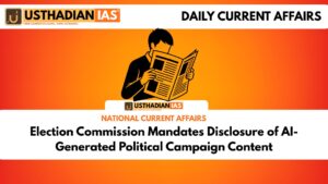 Election Commission Mandates Disclosure of AI-Generated Political Campaign Content