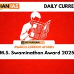 M.S. Swaminathan Award 2025