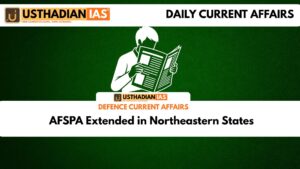 AFSPA Extended in Northeastern States