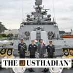 INS Sahyadri Strengthens India-Japan Naval Partnership through JAIMEX 25
