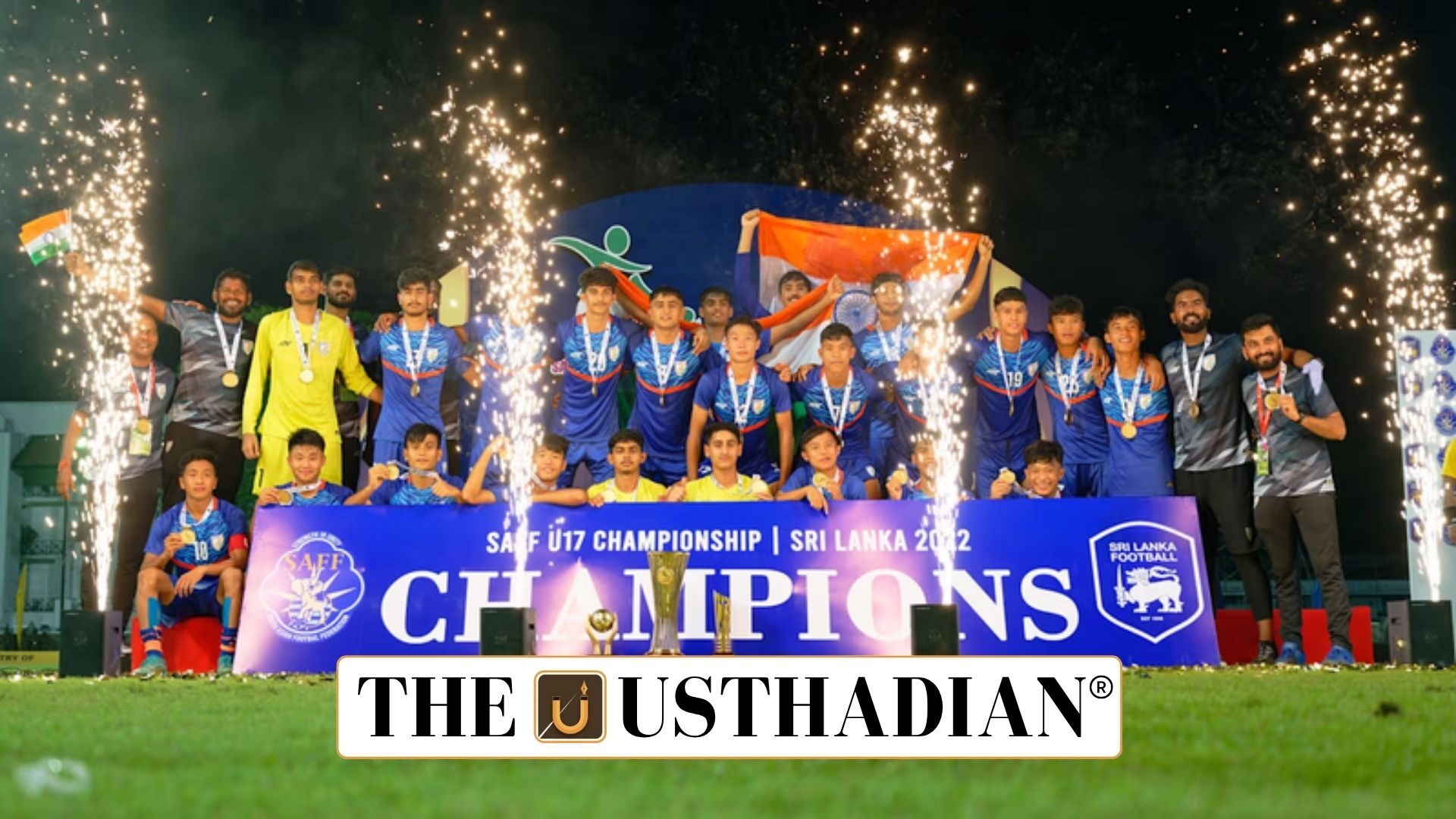 India Secures Seventh SAFF U17 Championship Title in Colombo