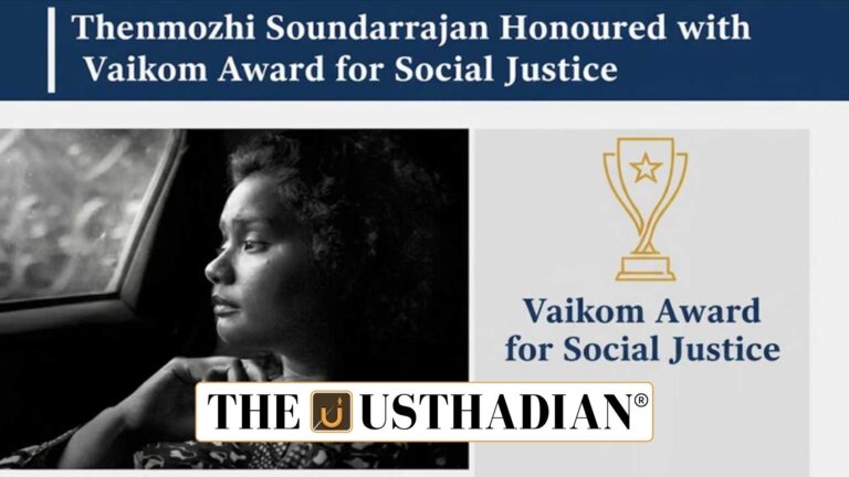 Vaikom Award Recognizing Voices of Social Justice