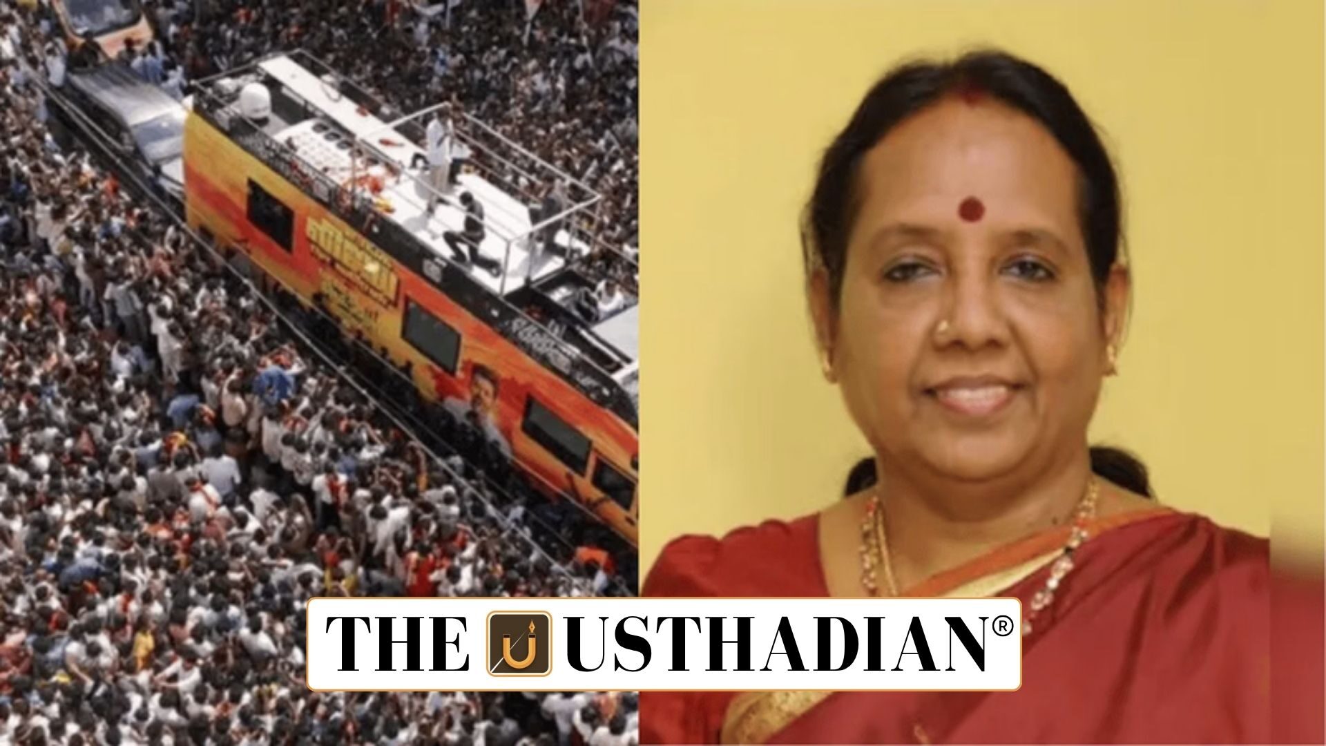 Karur Rally Stampede Probe by Justice Aruna Jagadeesan