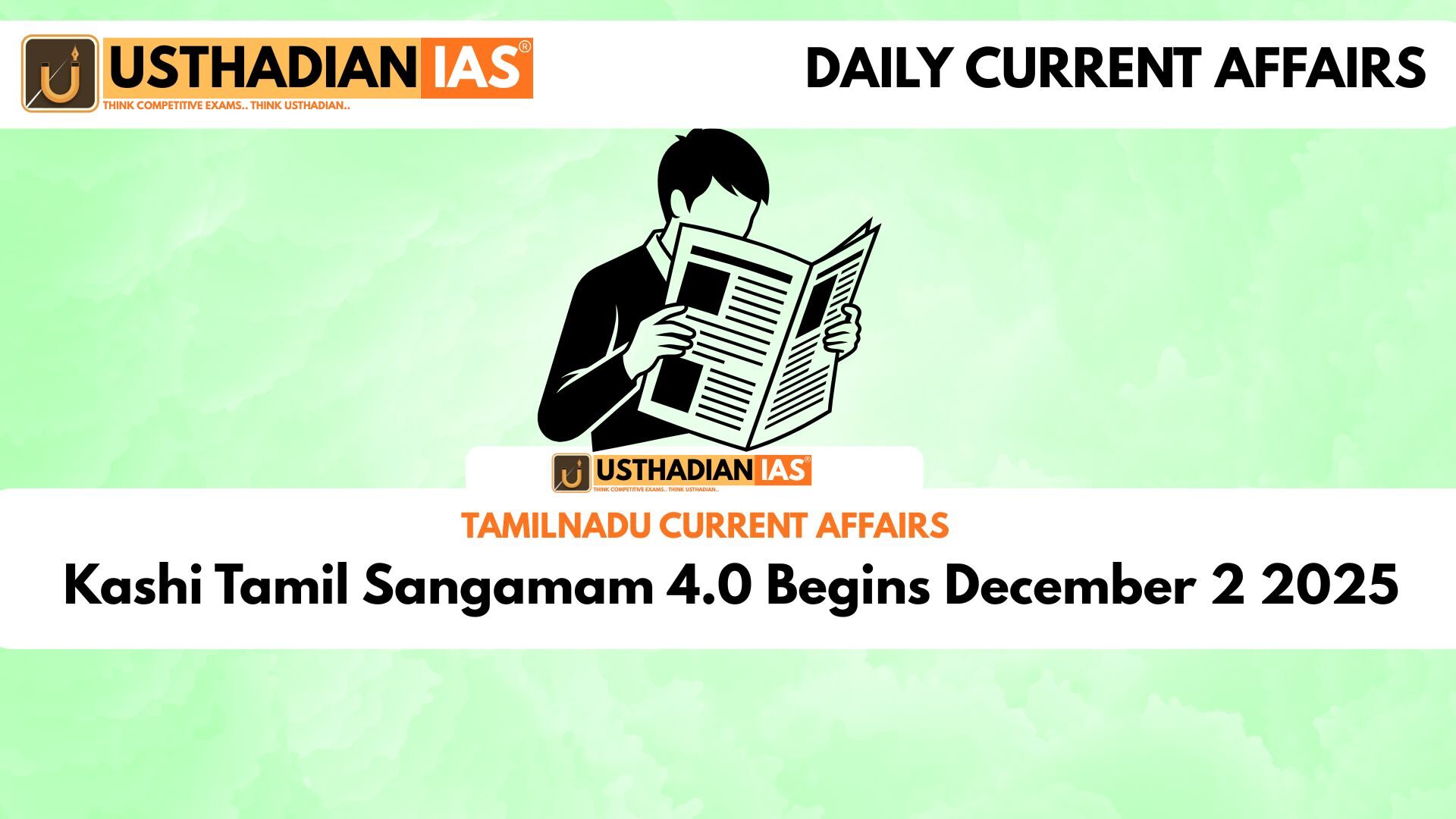 Kashi Tamil Sangamam 4.0 Begins December 2 2025