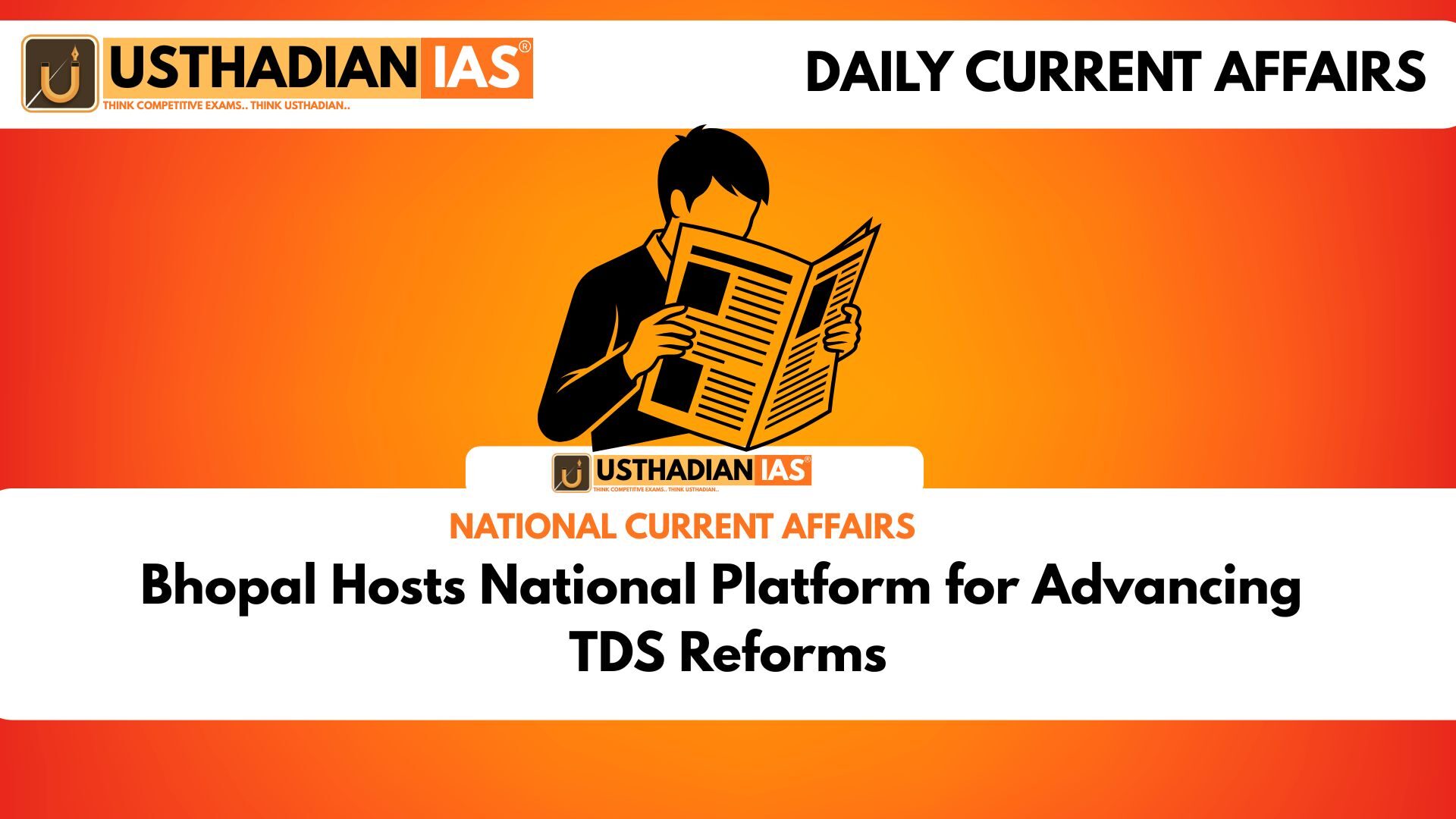 Bhopal Hosts National Platform for Advancing TDS Reforms