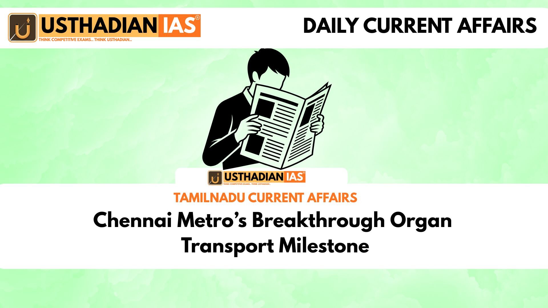 Chennai Metro’s Breakthrough Organ Transport Milestone