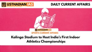 Kalinga Stadium to Host India’s First Indoor Athletics Championships