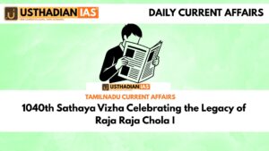 1040th Sathaya Vizha Celebrating the Legacy of Raja Raja Chola I