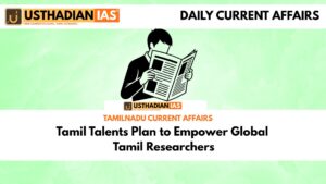 Tamil Talents Plan to Empower Global Tamil Researchers