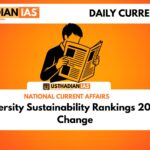 QS University Sustainability Rankings 2026 Lead Change