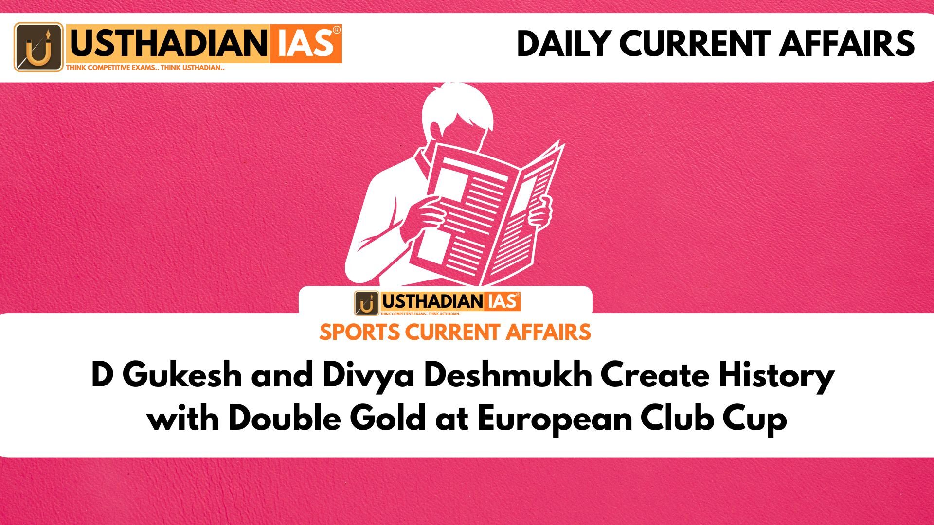 D Gukesh and Divya Deshmukh Create History with Double Gold at European Club Cup