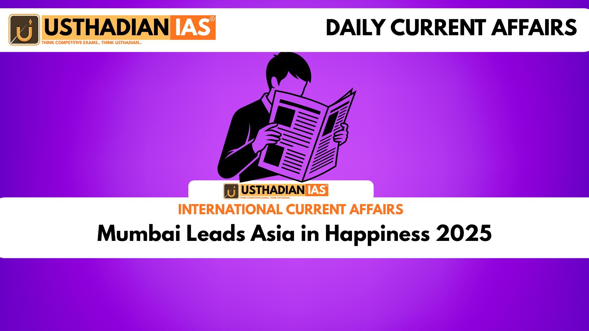 Mumbai Leads Asia in Happiness 2025