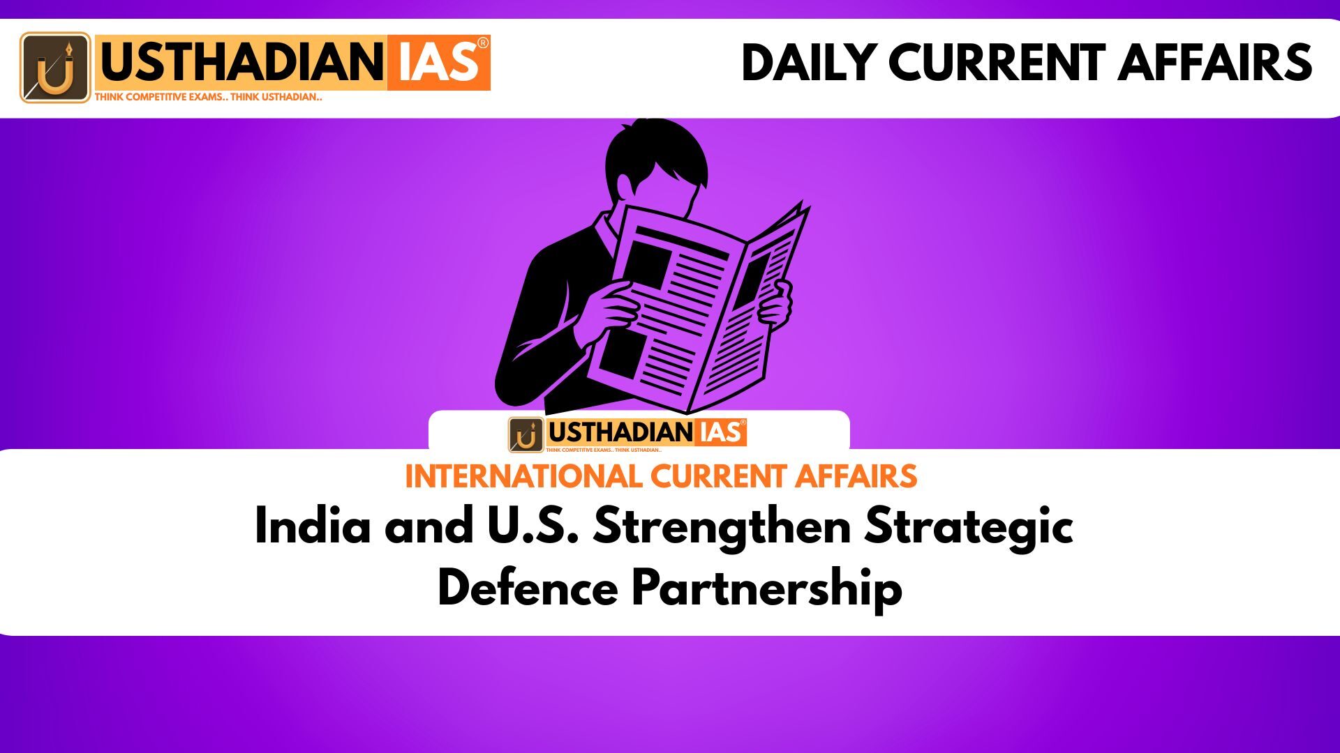 India and U.S. Strengthen Strategic Defence Partnership