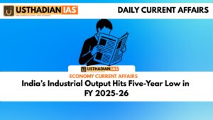 India’s Industrial Output Hits Five-Year Low in FY 2025-26