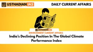 India’s Declining Position In The Global Climate Performance Index