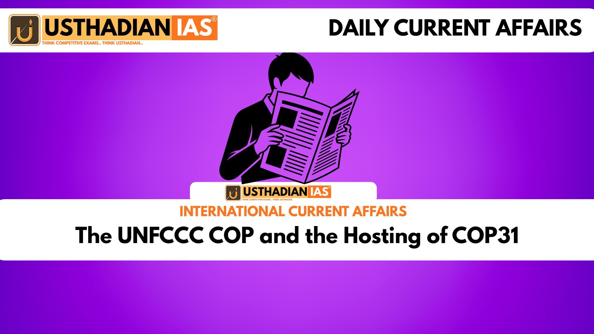 The UNFCCC COP and the Hosting of COP31