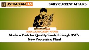 Modern Push for Quality Seeds through NSC’s New Processing Plant