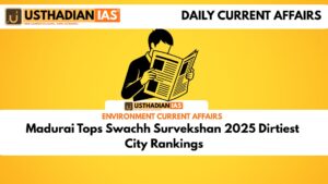 Madurai Tops Swachh Survekshan 2025 Dirtiest City Rankings