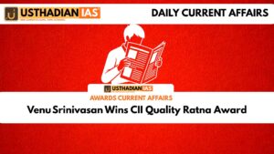 Venu Srinivasan Wins CII Quality Ratna Award
