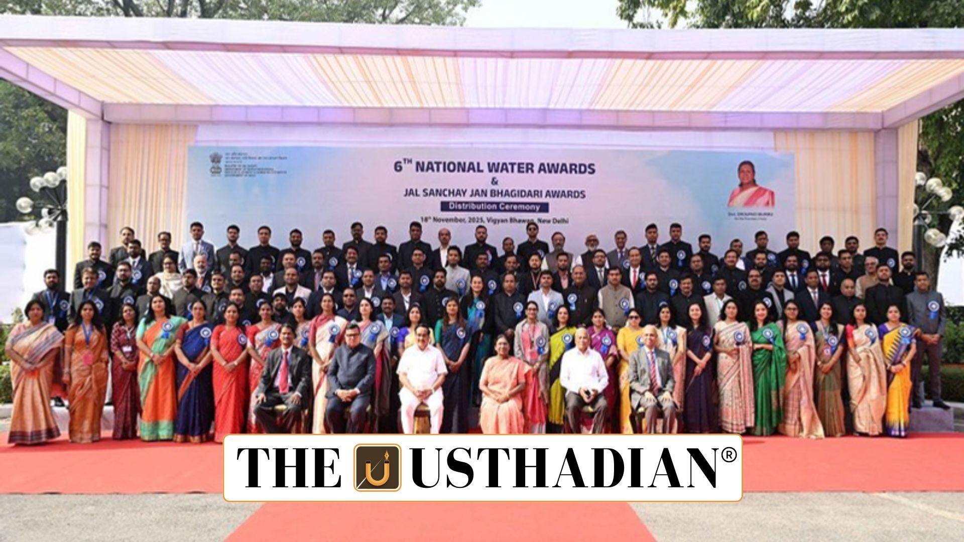President Murmu Honours Champions of India’s Water Conservation Efforts
