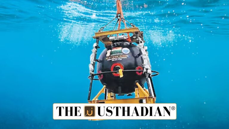 India Advances Deep-Sea Exploration with Matsya-6000 Trials