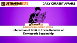 International IDEA at Three Decades of Democratic Leadership