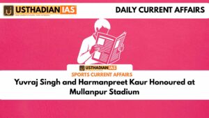 Yuvraj Singh and Harmanpreet Kaur Honoured at Mullanpur Stadium