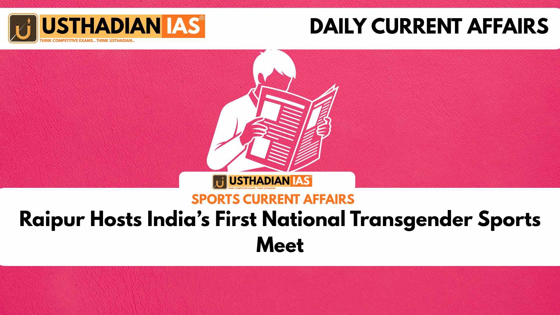 Raipur Hosts India’s First National Transgender Sports Meet