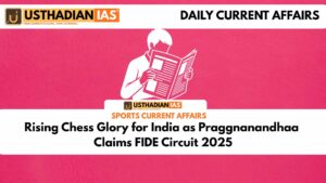 Rising Chess Glory for India as Praggnanandhaa Claims FIDE Circuit 2025