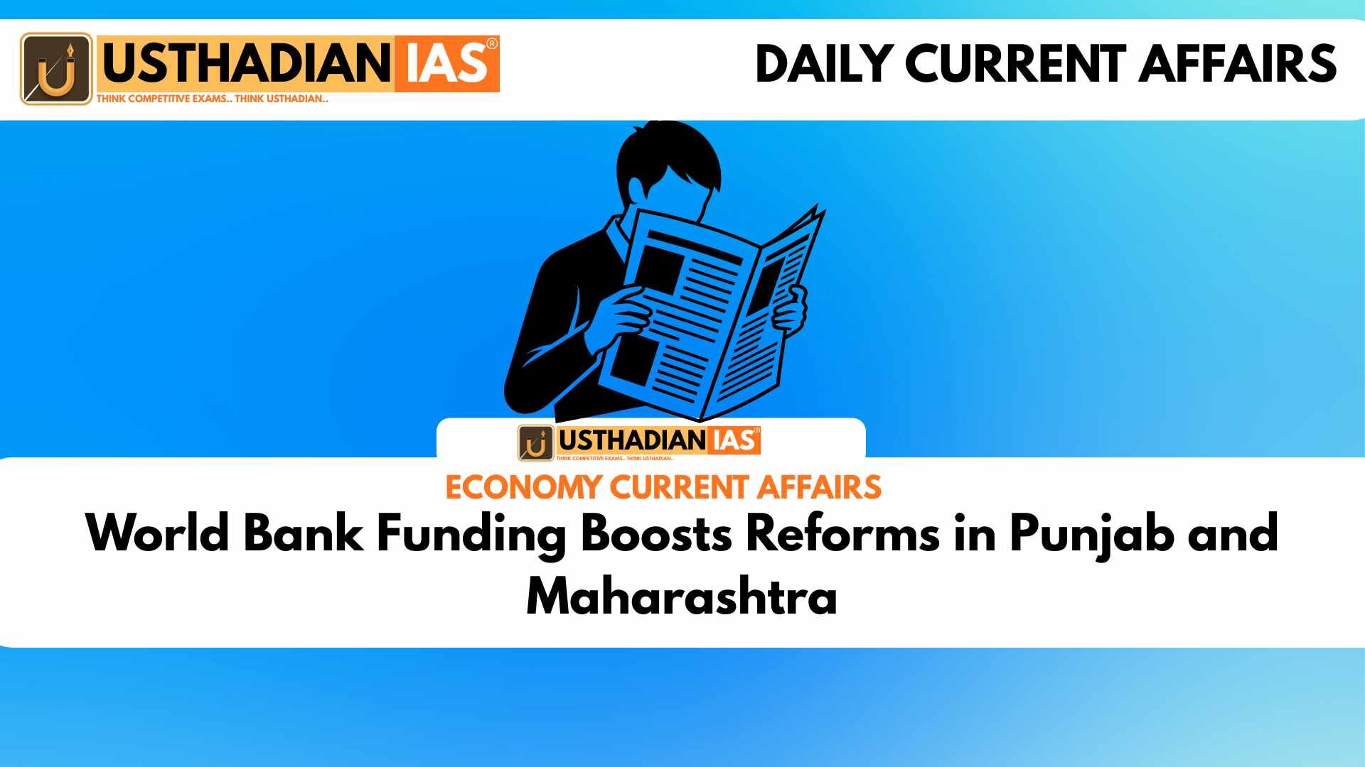 World Bank Funding Boosts Reforms in Punjab and Maharashtra