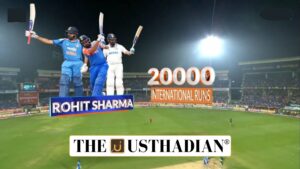 Rohit Sharma Enters the 20000 International Runs Milestone