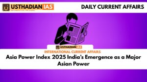 Asia Power Index 2025 India’s Emergence as a Major Asian Power