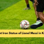 70 Foot Iron Statue of Lionel Messi in Kolkata