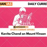 Kavita Chand on Mount Vinson