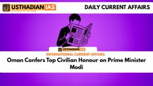 Oman Confers Top Civilian Honour on Prime Minister Modi