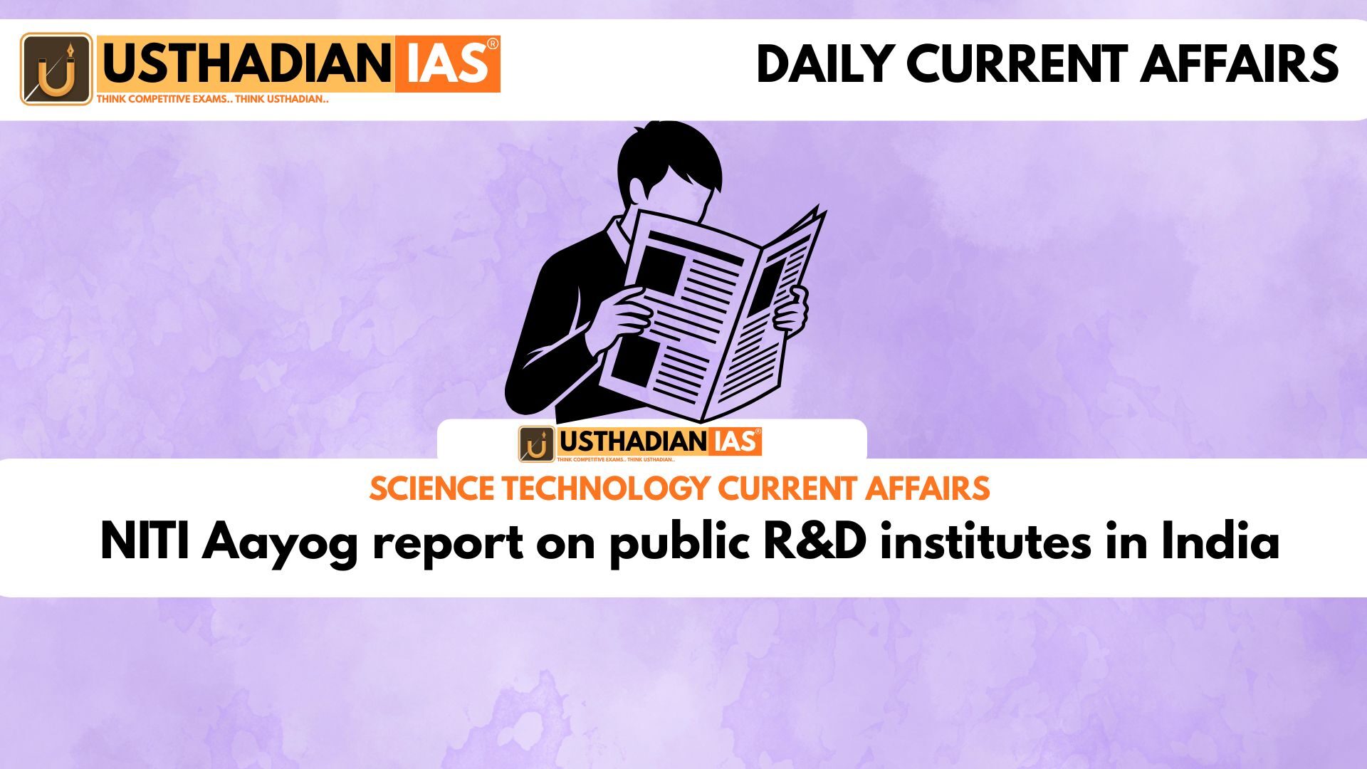 NITI Aayog report on public R&D institutes in India