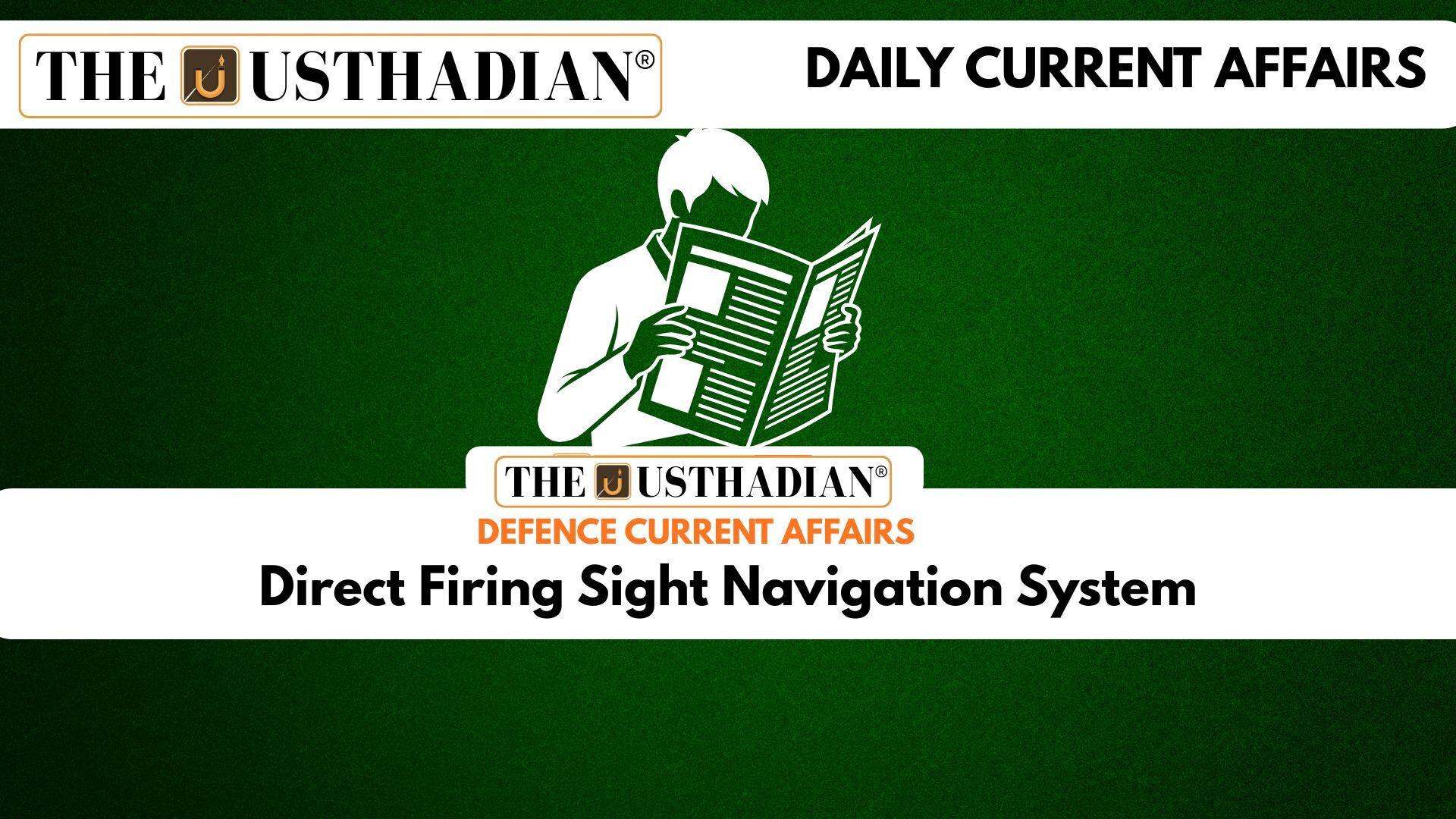 Direct Firing Sight Navigation System