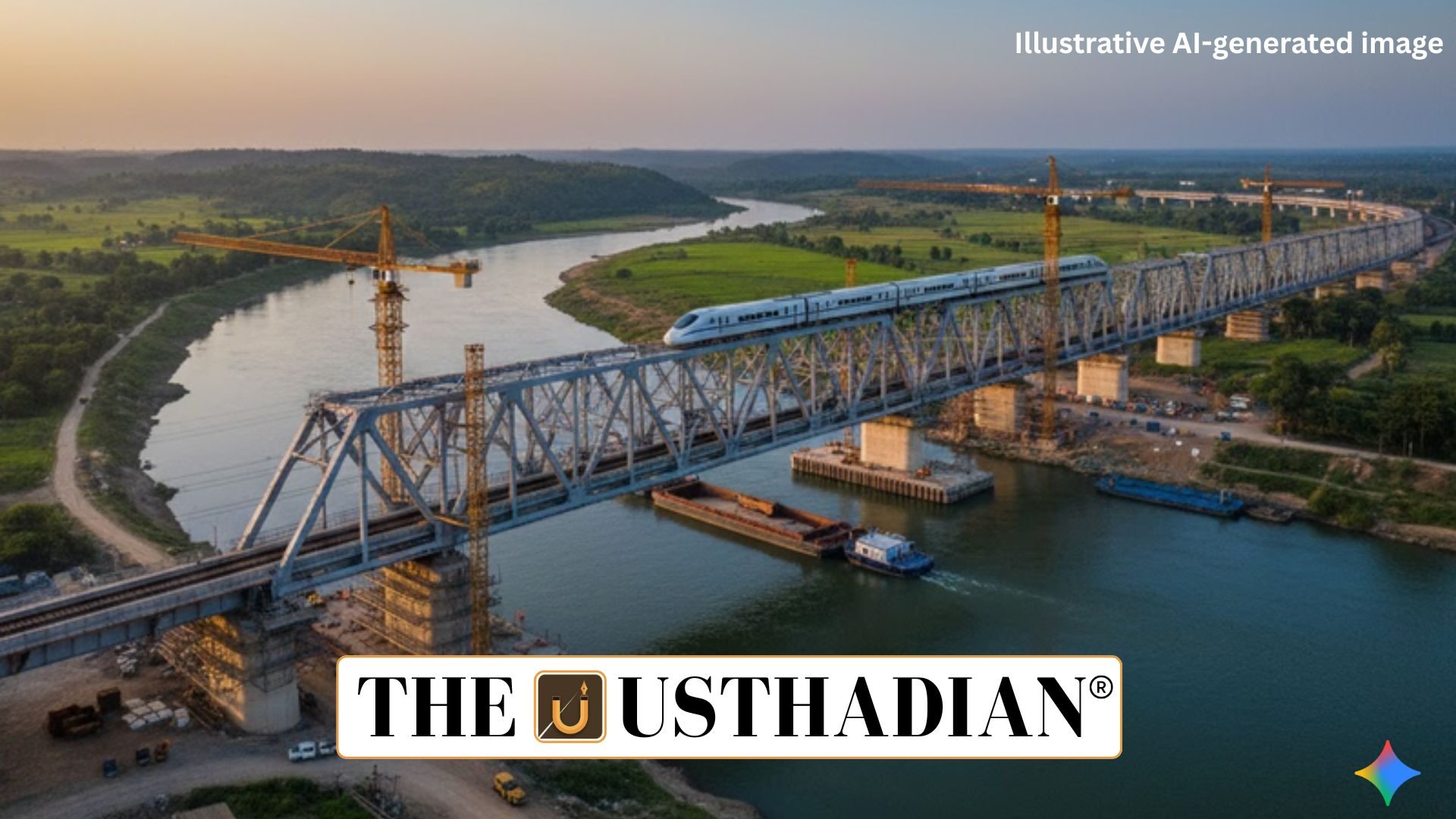 Engineering a 100-Metre Steel Bridge for India’s Bullet Train Corridor